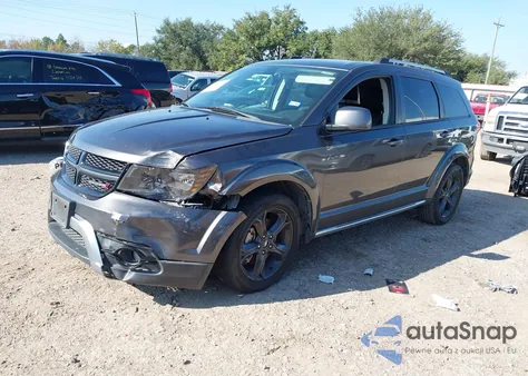 2018 Dodge Journey Crossroad from USA, damaged, VIN 3C4PDCGG4JT421778